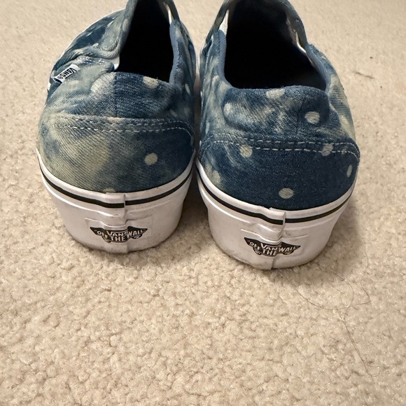 Vans Denim Dots Slip-On Shoes - Picture 5 of 7
